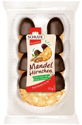 Produktbild von Schulte Mandel Hörnchen 175g