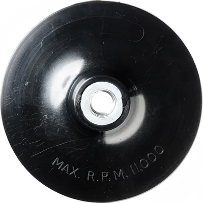 Produktbild von MIRKA Schleifteller für Fiberscheiben M14 medium Ø 125 mm ungelocht M14 Gewinde (1 St)