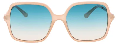 Produktbild von Guess GU7845 Sonnenbrille Damen Azetat Beige 57-17-140