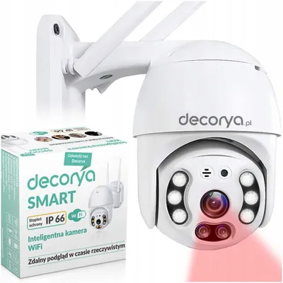 Produktbild von Drehbare Außenkamera WiFi Full HD 360° mit Alarm, Ansicht auf dem Telefon
