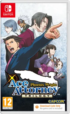 Produktbild von Phoenix Wright: Ace Attorney Trilogy (Code in Box)