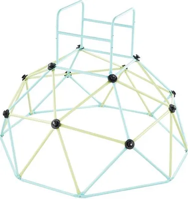 Produktbild von 6-Fuß geometrische Kletterturm für Kinder, Klettergerüst mit 600-Pfund Tragfähigkeit, Innen- und Außen-Spielgeräte, einfaches Aufbau-System für die Hinterhof-Spielzone für Kinder von 3-10 Jahren