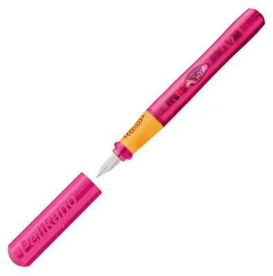 Produktbild von Pelikan 970970, Pink, Kartuschenfüllsystem, Edelstahl, Linkshändig, Box, 1 Stück(e)