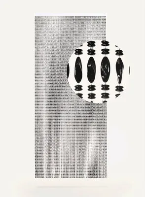 Produktbild von Türvorhang Chios schwarz 90x210 cm