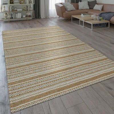 Immagine prodotto di Tappeto soggiorno motivo orientale moderno beige marrone naturale dimensioni 80x150 cm