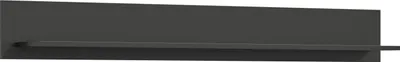 Produktbild von Wandboard >Linea< in grau, Holzwerkstoff - 160x20x20cm (BxHxT)