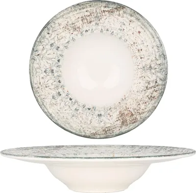 Image de Rinart Assiette à pâtes - Fade - Porcelaine - 28 cm (400cc)