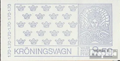 Produktbild von Briefmarken Schweden 1978 Mi 1044MH (kompl.Ausg.) postfrisch Krönungskarosse
