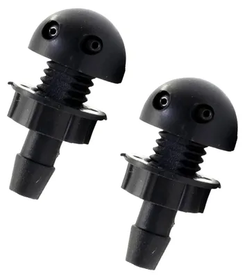 Produktbild von Universelle Spritzdüsen für Motorhaube mit 6 mm Öffnung – Set mit 2 Stück