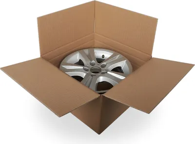 Produktbild von 4 x Felgenkartons Reifenkartons Autofelgenkarton 16 Zoll 16" 45 x 45 x 24 cm