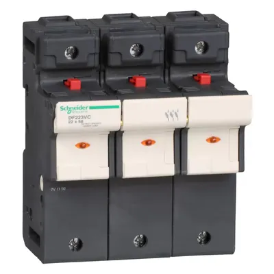 Produktbild von Schneider Electric Sicherungshalter TeSys 3p 125A , Sicherungsgröße 22x58mm DF223VC