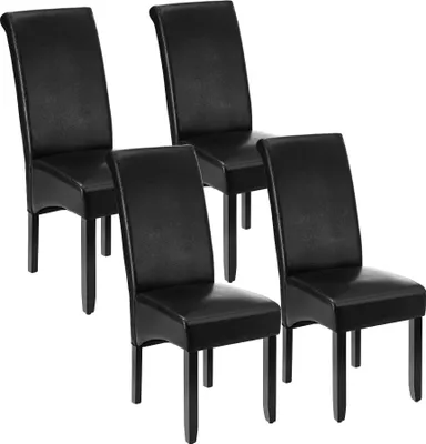 Obrázek produktu pro 4 ergonomické jídelní židle z masivního dřeva