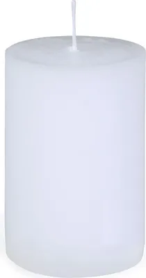 Produktbild von Rustic Stumpenkerze Stumpen Kerzen durchgefärbt Weiss 20 x 8 cm, 1 Stück