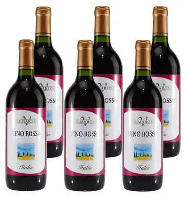 Produktbild von Valmarone Vino Rosso -trocken- (6 x 0,75L)
