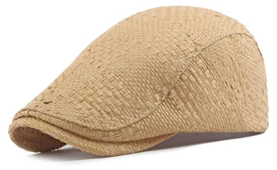 Immagine prodotto di Cappello da uomo modello Barett, ideale per l'estate, traspirante, regolabile, colore kaki scuro, taglia 55-59 cm