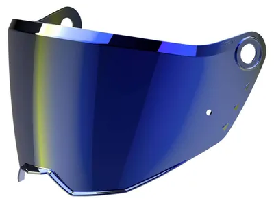 Produktbild von Airoh Visier Commander 2, blau verspiegelt