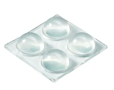 Produktbild von Hettich Anschlagpuffer 8,0 x 16,0 mm Kunststoff transparent - 12 Stück
