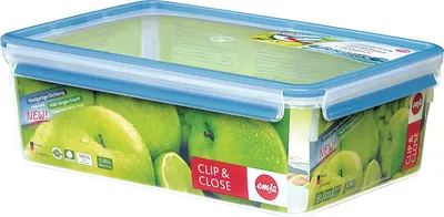 Zdjęcie produktu dla Pojemniki do przechowywania „Clip & Close 3D Perfect Clean” 32,7 x 22,7 x 11,1 cm, 5,50 litra