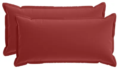 Produktbild von vidaXL Kissenbezug 2 stk. HOUTEN Weinrot 40 x 80 cm Polyester