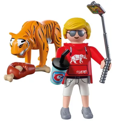 Produktbild von 72089 Animals & Friends Zoo: Tiger und Besucher