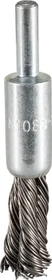 Produktbild von Makita Kegelbürste, Ø 12 mm, gezopft, verzinkter Stahl, Rundschaft