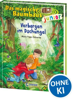 Produktbild von Das magische Baumhaus junior 06 - Verborgen im Dschungel