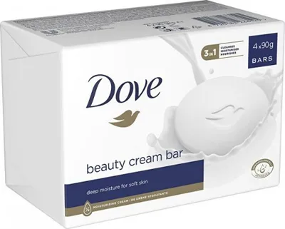 Produktbild von (Dove, Beauty, Cremeseife, 4x 90g