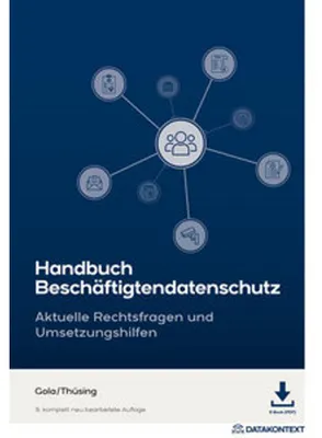 Produktbild von Handbuch Beschäftigtendatenschutz