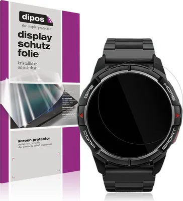 Produktbild von 6x Schutzfolie für Xiaomi Mibro GS Active klar Displayschutzfolie Folie Display Schutz dipos