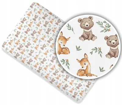 Produktbild von Spannbettlaken 80x160 cm für Kinderbett – 100% Baumwolle –