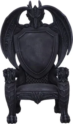 Produktbild von Ironscale Dragon Thron als Handy Halterung 25,5 cm