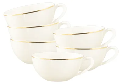 Produktbild von Seltmann Weiden Savona Teetasse 170 ml Goldlinie 6er Set