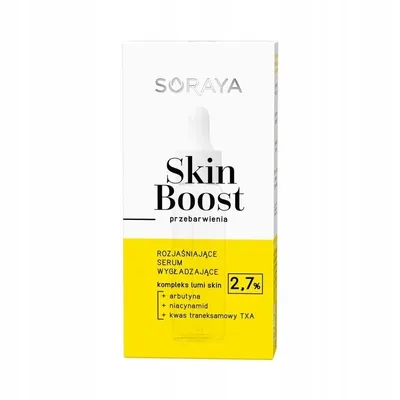 Zdjęcie produktu dla Soraya Skin Boost Przebarwienia rozjaśniające serum wygładzające, 30ml