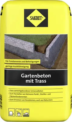 Produktbild von SAKRET Gartenbeton mit Trass 10 kg