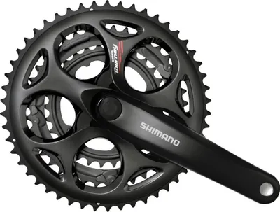Image de Pédalier SHIMANO TOURNEY FC-A073 - 7 vitesses, 8 vitesses, 170 mm, 50-39, 30 dents...