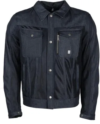 Obrázok produktu pre Textilná motocyklová bunda Helstons Western Air, modrá, 2XL