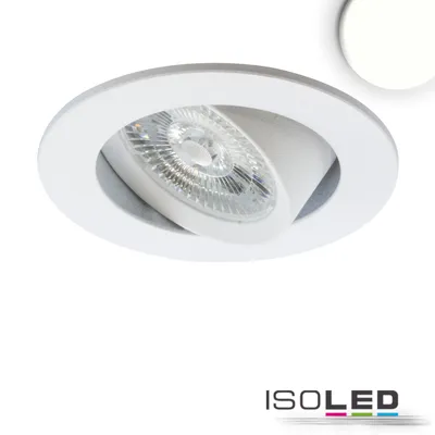 Produktbild von ISOLED LED Einbauleuchte Slim68 weiß, rund, 9W, neutralweiß, dimmbar