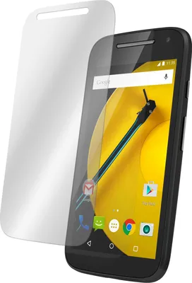 Produktbild von 2er-Pack PhoneNatic Glas-Folie klar  kompatibel mit Motorola Moto E 2015 2. Generation - Panzerglas für Moto E 2015 2. Generation