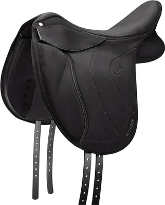 Productafbeelding van Waldhausen WintecLite D'Lux dressuurzadel, dressuurzadel, kleur: zwart, maat: 17'/43 cm
