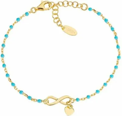 Produktbild von Schönes vergoldetes Armband Unendliche Liebe BRSMINGT1