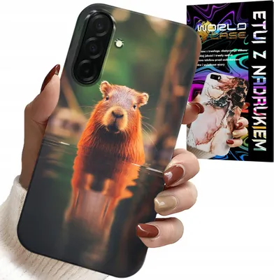 Produktbild von Hülle Für Samsung Galaxy A36 5G - Süsses Wasserschwein, Wasserschwein, Viele Designs