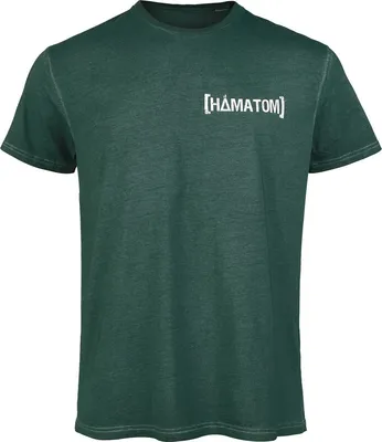 Produktbild von Hämatom T-Shirt Herren Leck Mich grün Band-Merch, Bands 100% Baumwolle M
