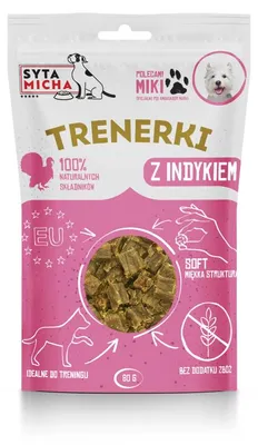 Obrázek produktu pro Krůtí tréninkové pamlsky pro psy 80g