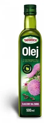 OLEJ Z OSTROPESTU ZIMNOTŁOCZONY 500ML TARGROCH
