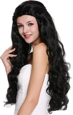 Produktbild von WIG ME UP Perücke Lang Schwarz Geflochten 91323-ZA103