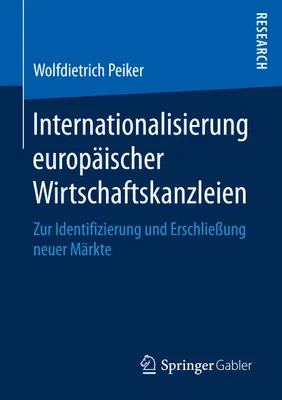 Produktbild von Internationalisierung europäischer Wirtschaftskanzleien