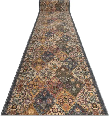 Produktbild von Läufer Antirutsch MODERN CLASSIC klassisch beige / grau 19 120cm Mehrfarben 120x300 cm