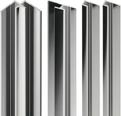 Obrázok produktu pre Sada profilov Decodesign chróm 255 cm