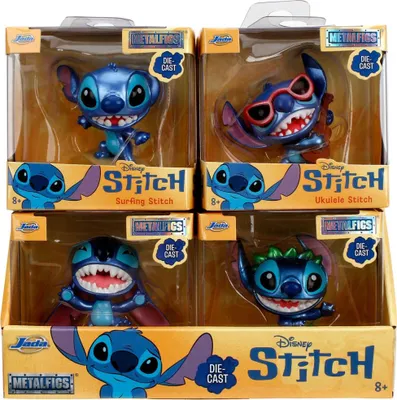 Zdjęcie produktu dla Stitch Jada figurka metalowa 6,5 cm mix