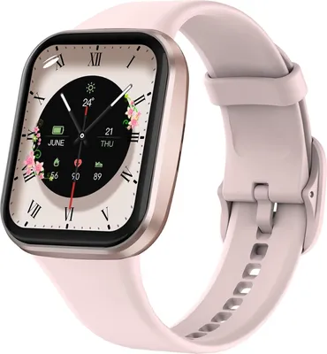Produktbild von Smart Watch Schrittzähler Uhr Damen Touchscreen 1,65 Zoll Fitness Tracker mit Schlafmonitor Blutdruck Pulsmesser Musiksteuerung Sportuhr Android IOS
